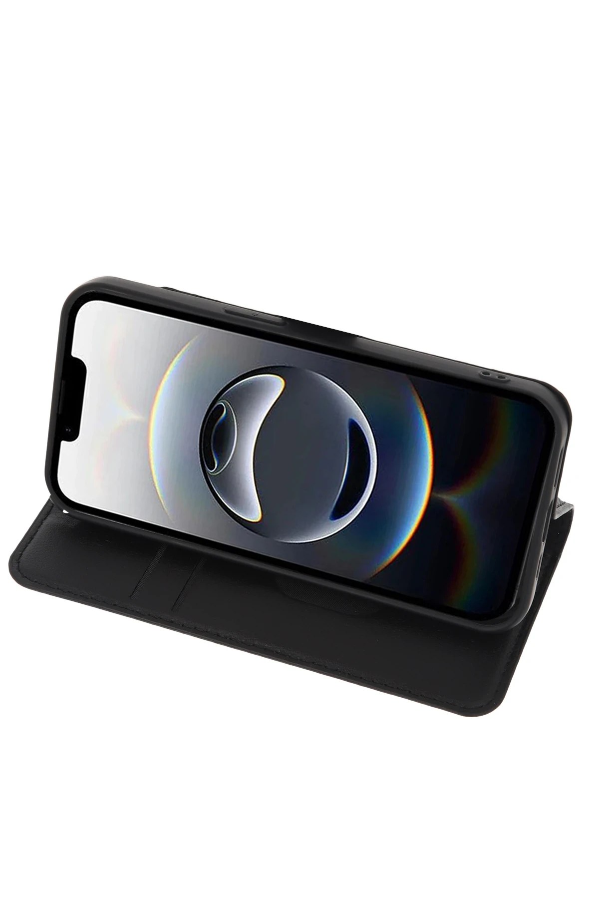 Newface iPhone 16E Kılıf Trend S Plus Kapaklı Kılıf - Kırmızı