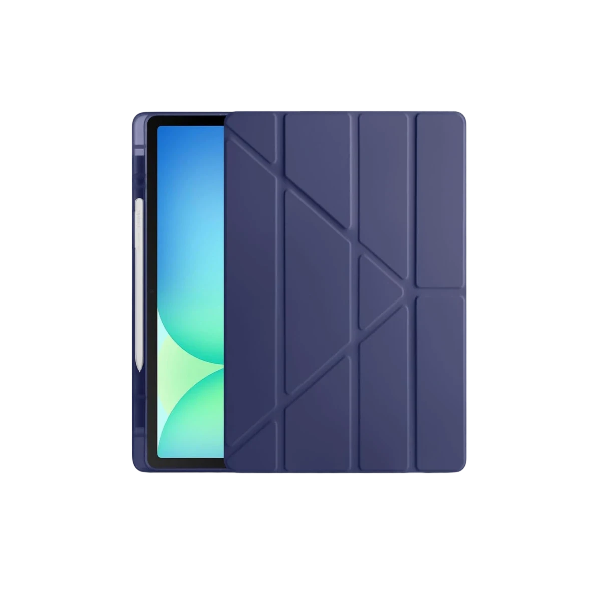 Newface Samsung Galaxy Tab S10 FE Plus 13.1 Kalemlikli Hugo Tablet Kılıfı - Lacivert