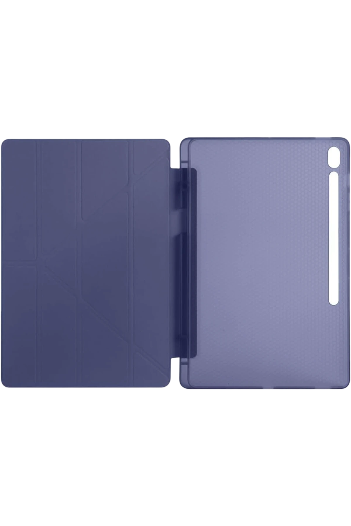 Newface iPad Pro 13 (2024) Kılıf Kalemlikli Hugo Tablet Kılıfı - Lacivert