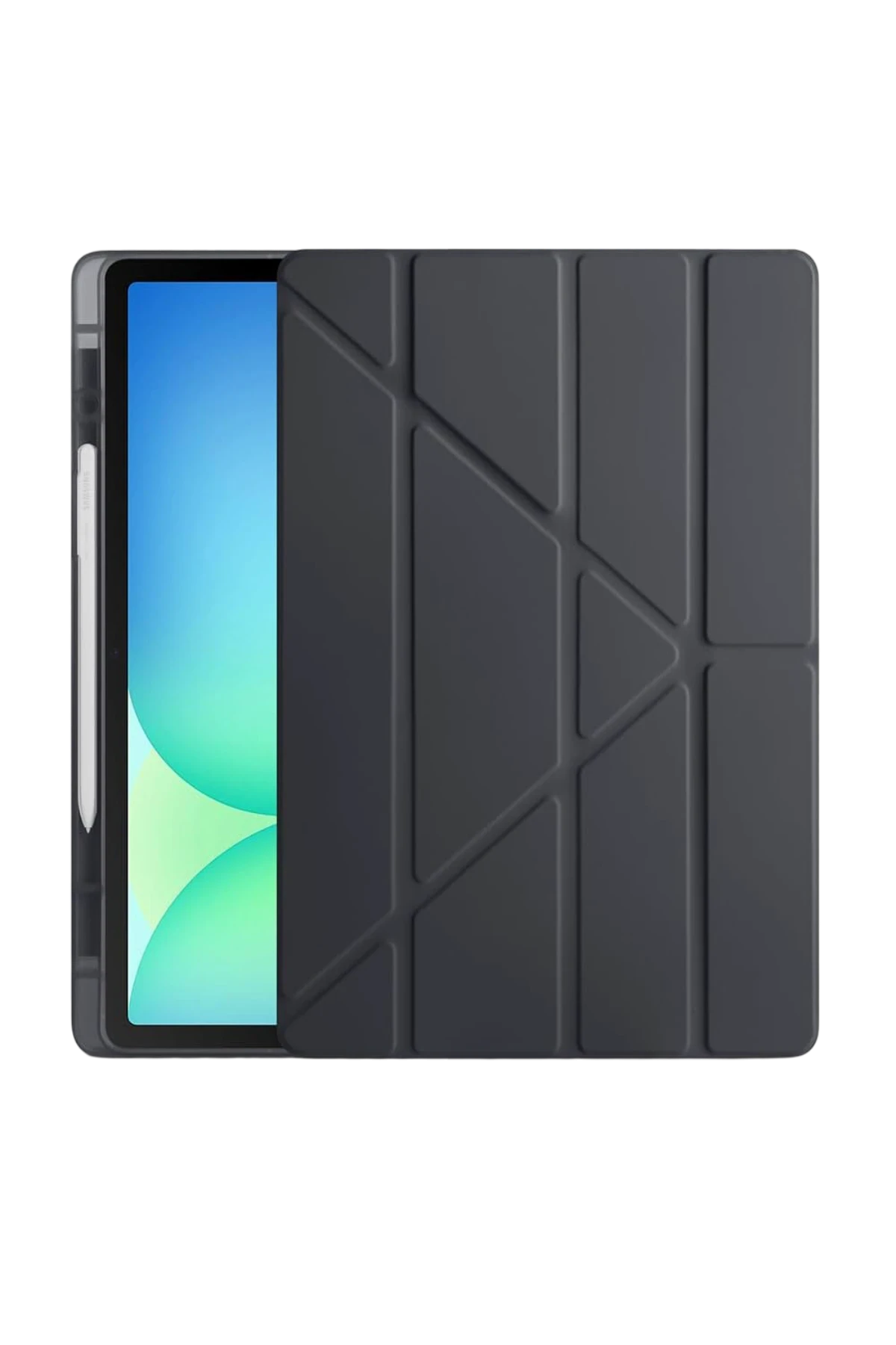 Newface iPad Pro 13 (2024) Kılıf Kalemlikli Hugo Tablet Kılıfı - Siyah