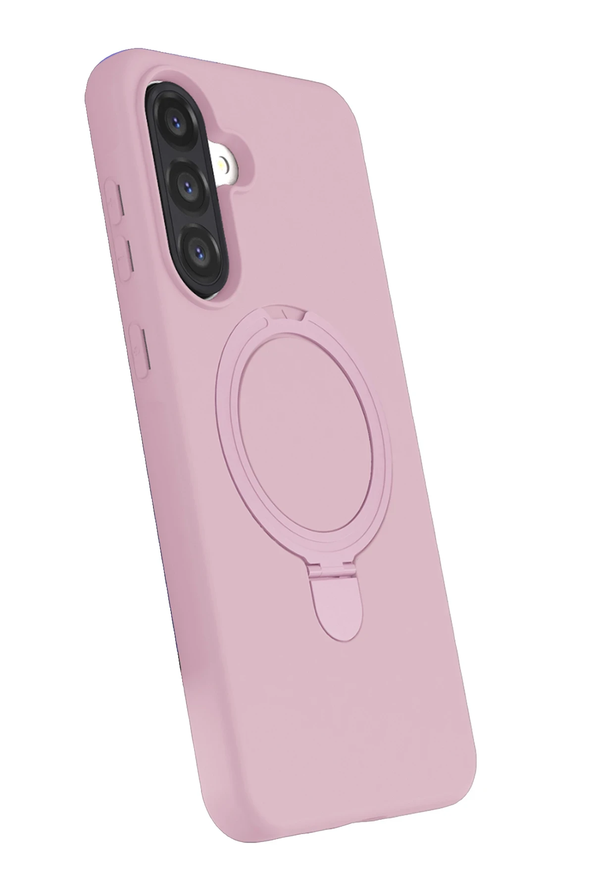Newface Samsung Galaxy A26 Regal Magsafe Standlı Kapak - Açık Pembe — görsel 3