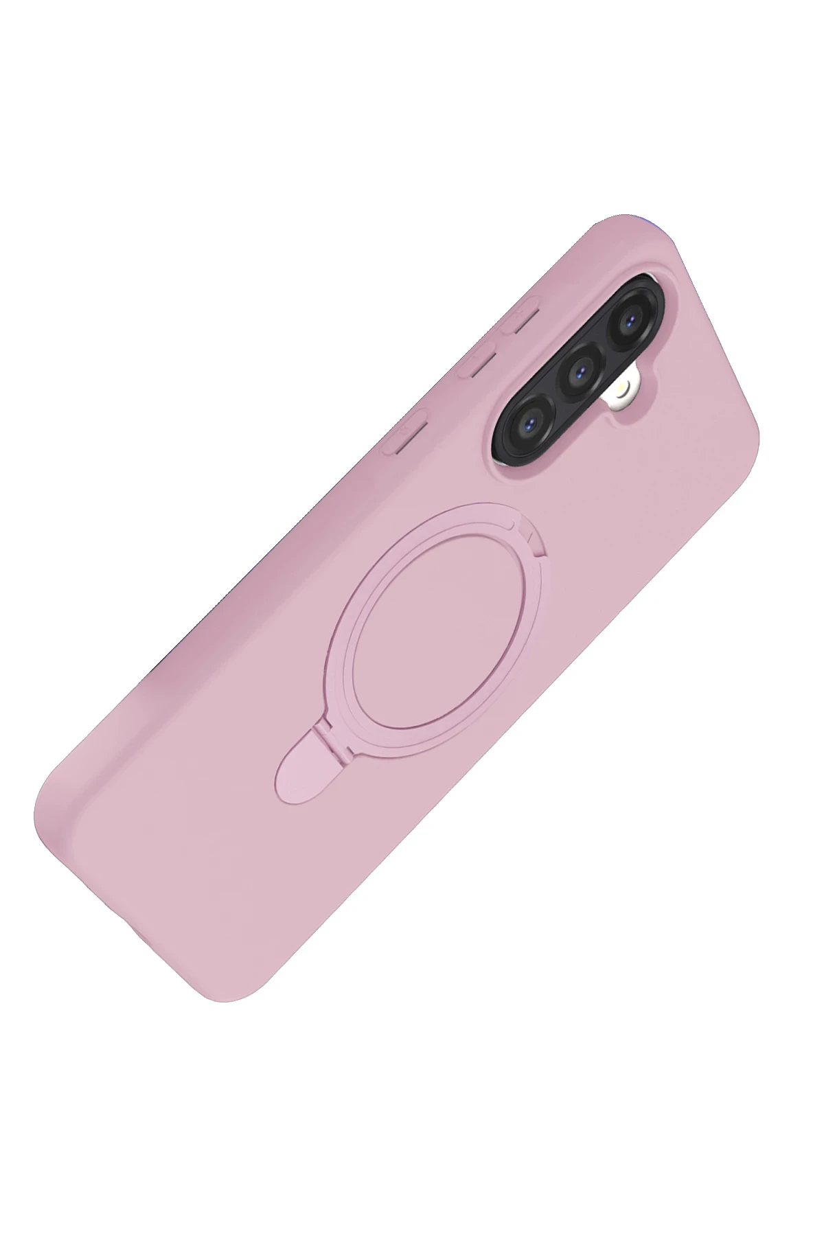 Newface Samsung Galaxy A26 Regal Magsafe Standlı Kapak - Açık Pembe — görsel 4