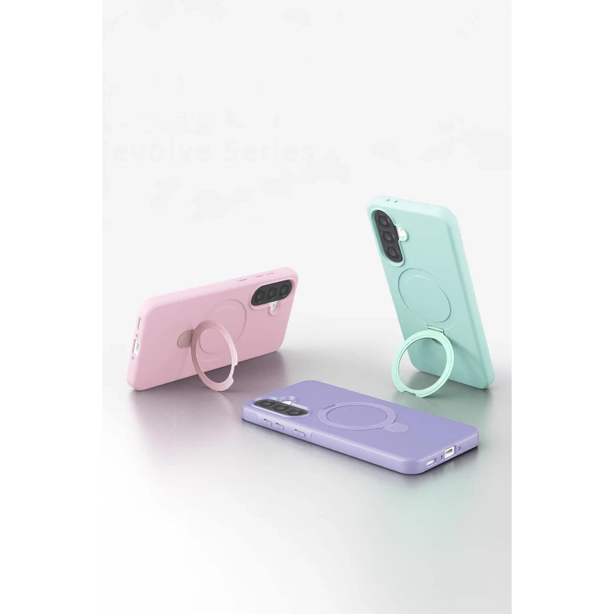 Newface Samsung Galaxy A26 Regal Magsafe Standlı Kapak - Açık Pembe — görsel 10
