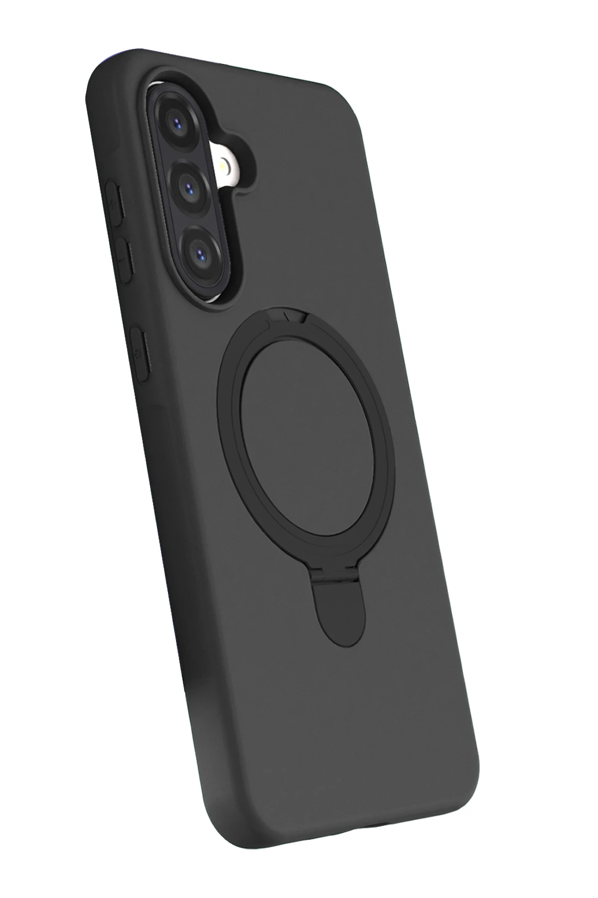 Newface Samsung Galaxy A26 Regal Magsafe Standlı Kapak - Siyah