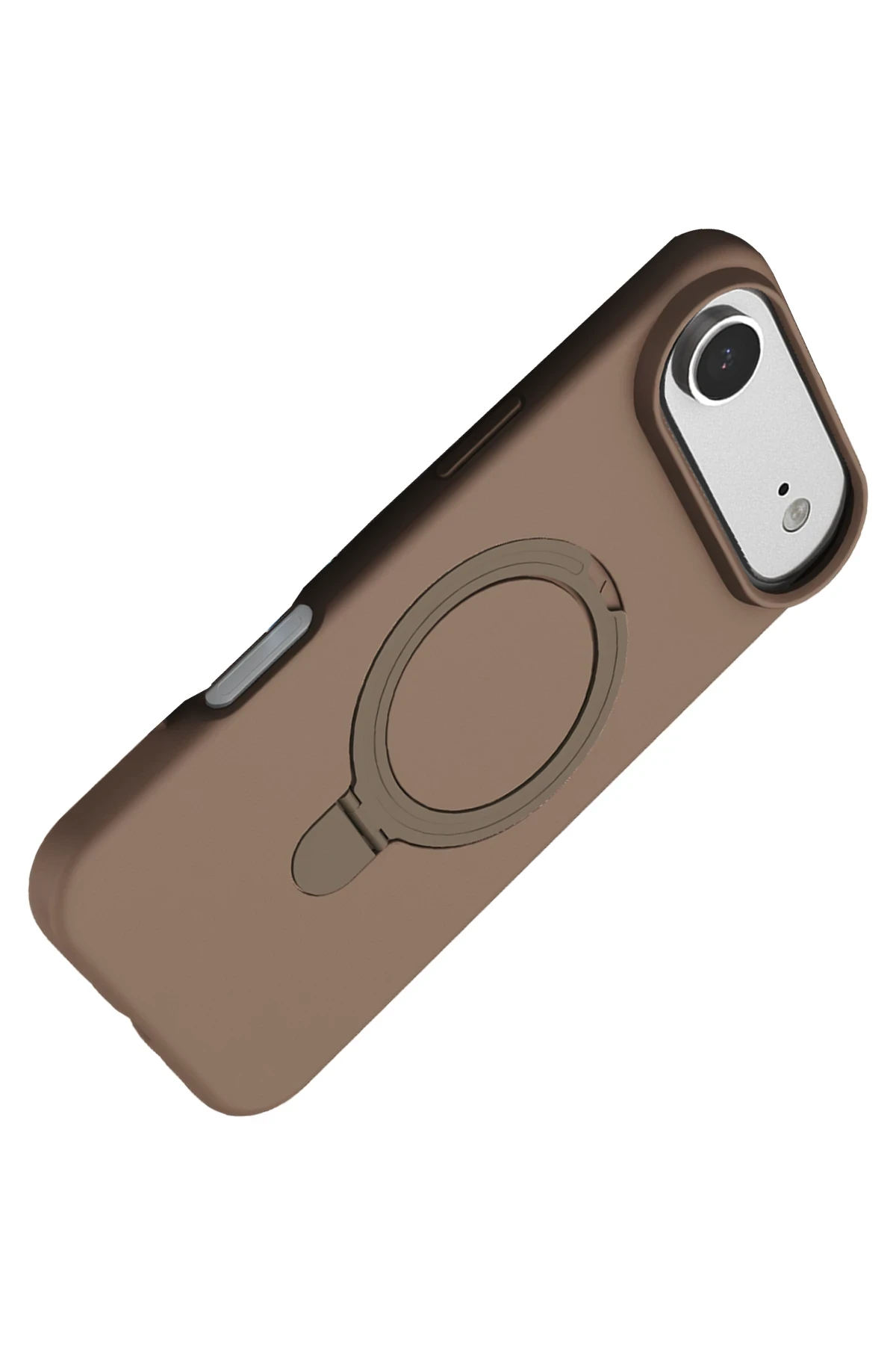 Newface Apple iPhone 17 Air Regal Magsafe Standlı Kapak - Çöl Titanyum