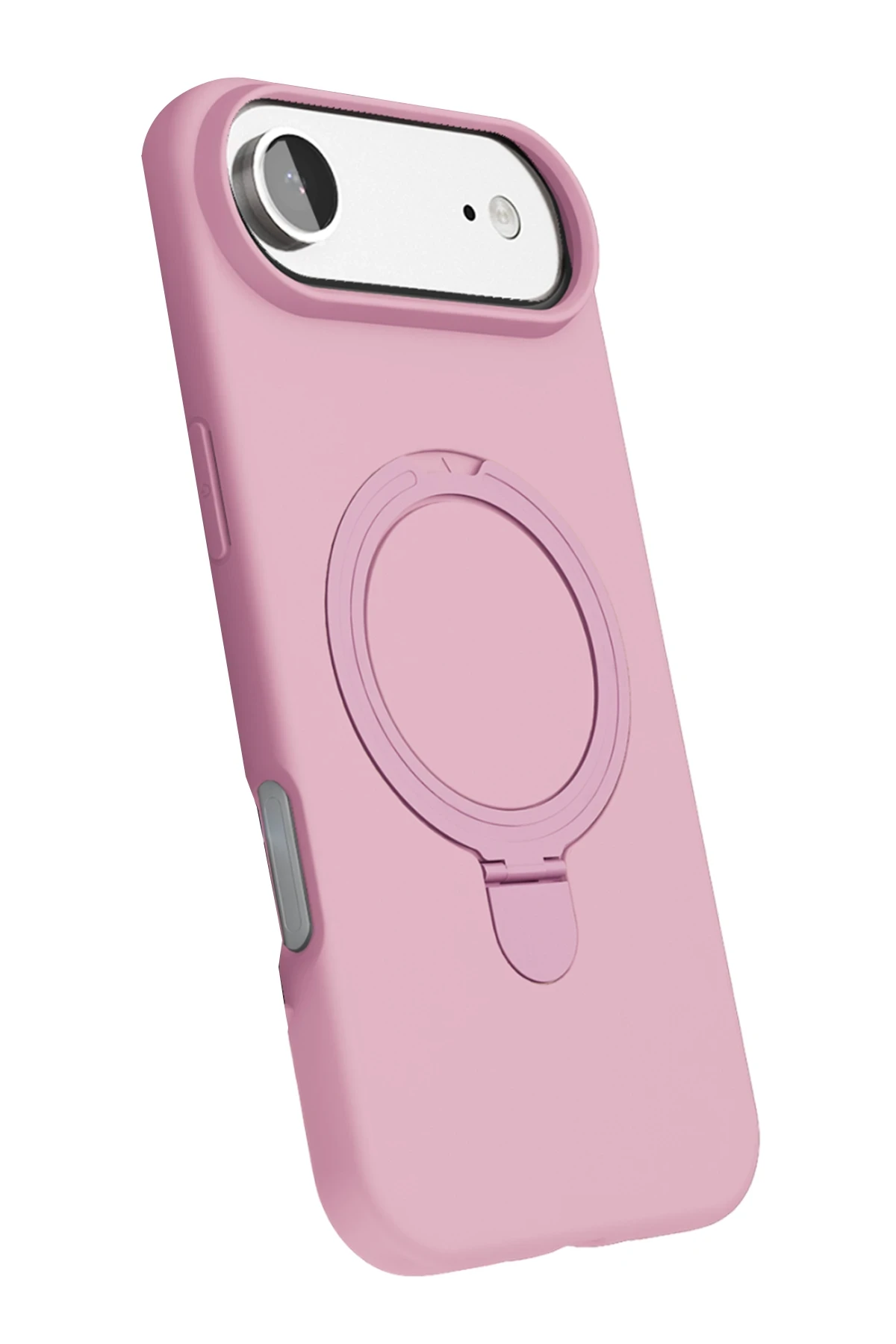 Newface Apple iPhone 17 Air Regal Magsafe Standlı Kapak - Açık Pembe — görsel 3