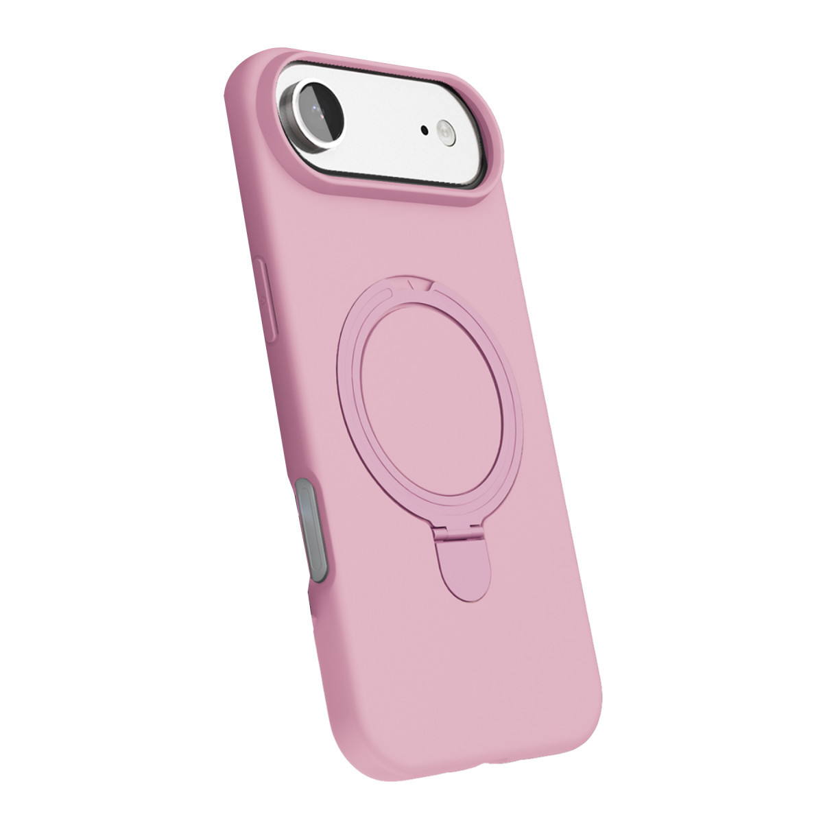Newface Apple iPhone 17 Air Regal Magsafe Standlı Kapak - Açık Pembe — görsel 11