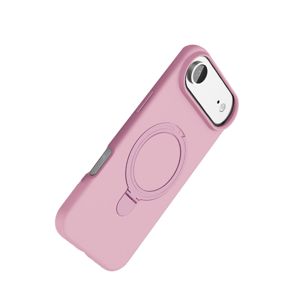 Newface Apple iPhone 17 Air Regal Magsafe Standlı Kapak - Açık Pembe — görsel 12