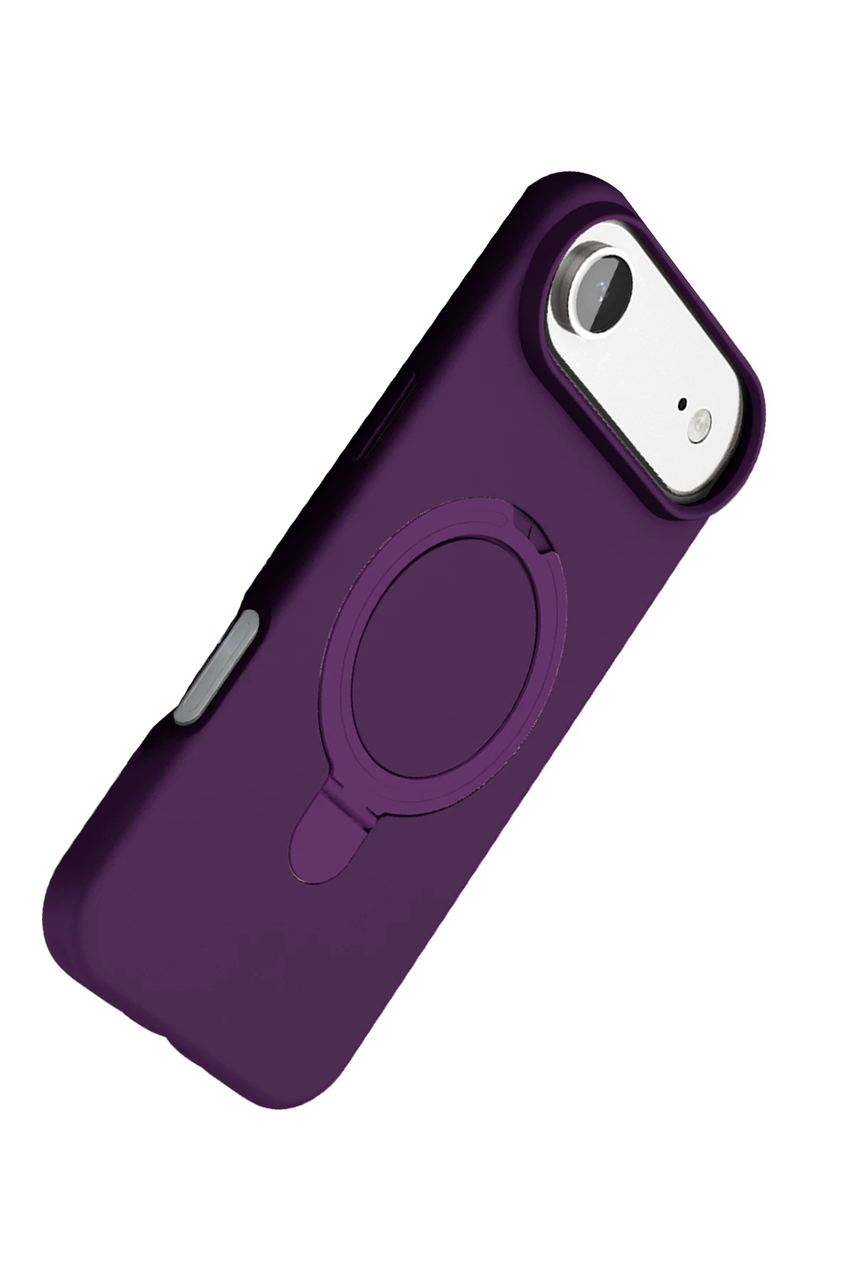 Newface Apple iPhone 17 Air Regal Magsafe Standlı Kapak - Derin Mor