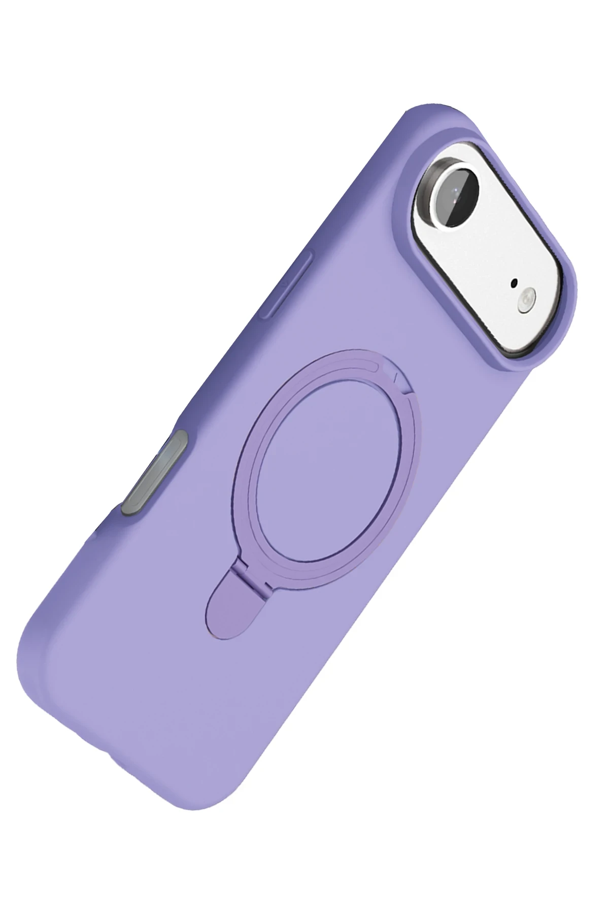 Newface Apple iPhone 17 Air Regal Magsafe Standlı Kapak - Lila