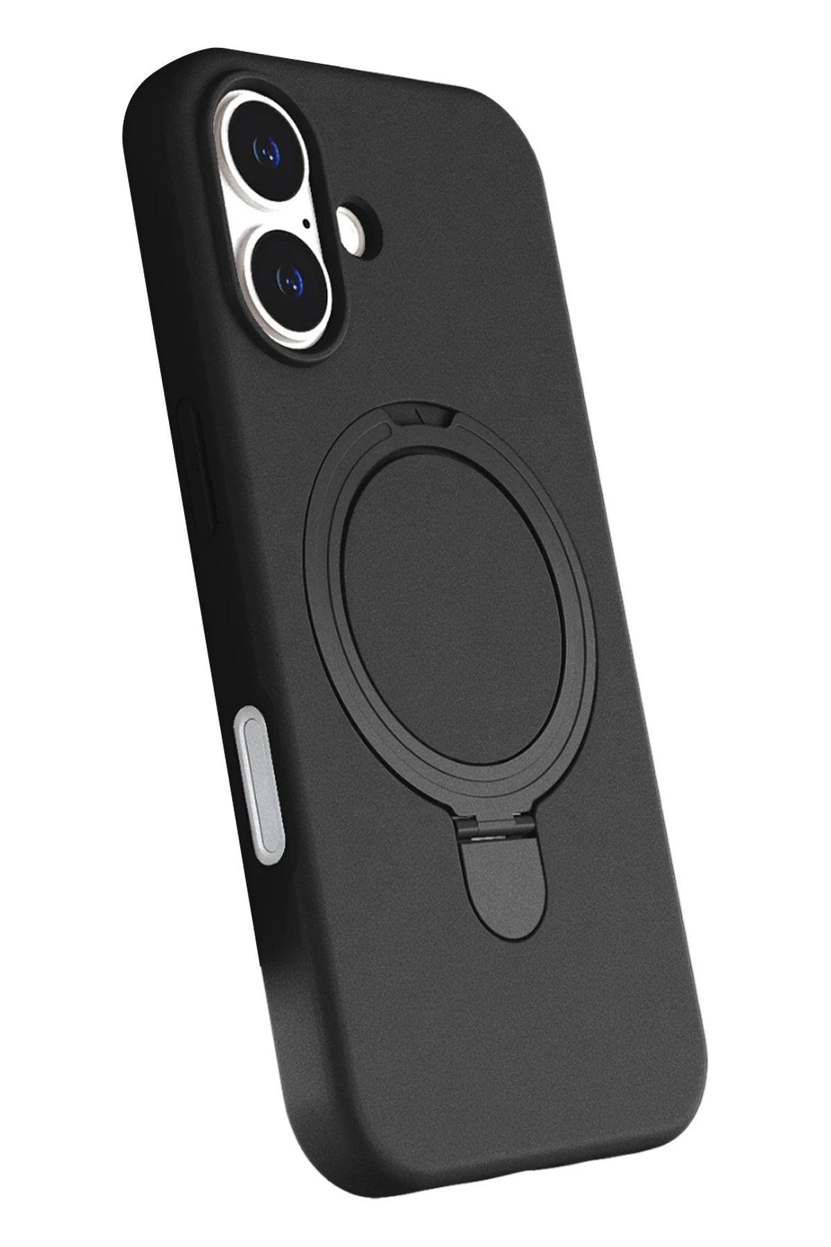 Newface Apple iPhone 17 Regal Magsafe Standlı Kapak - Siyah