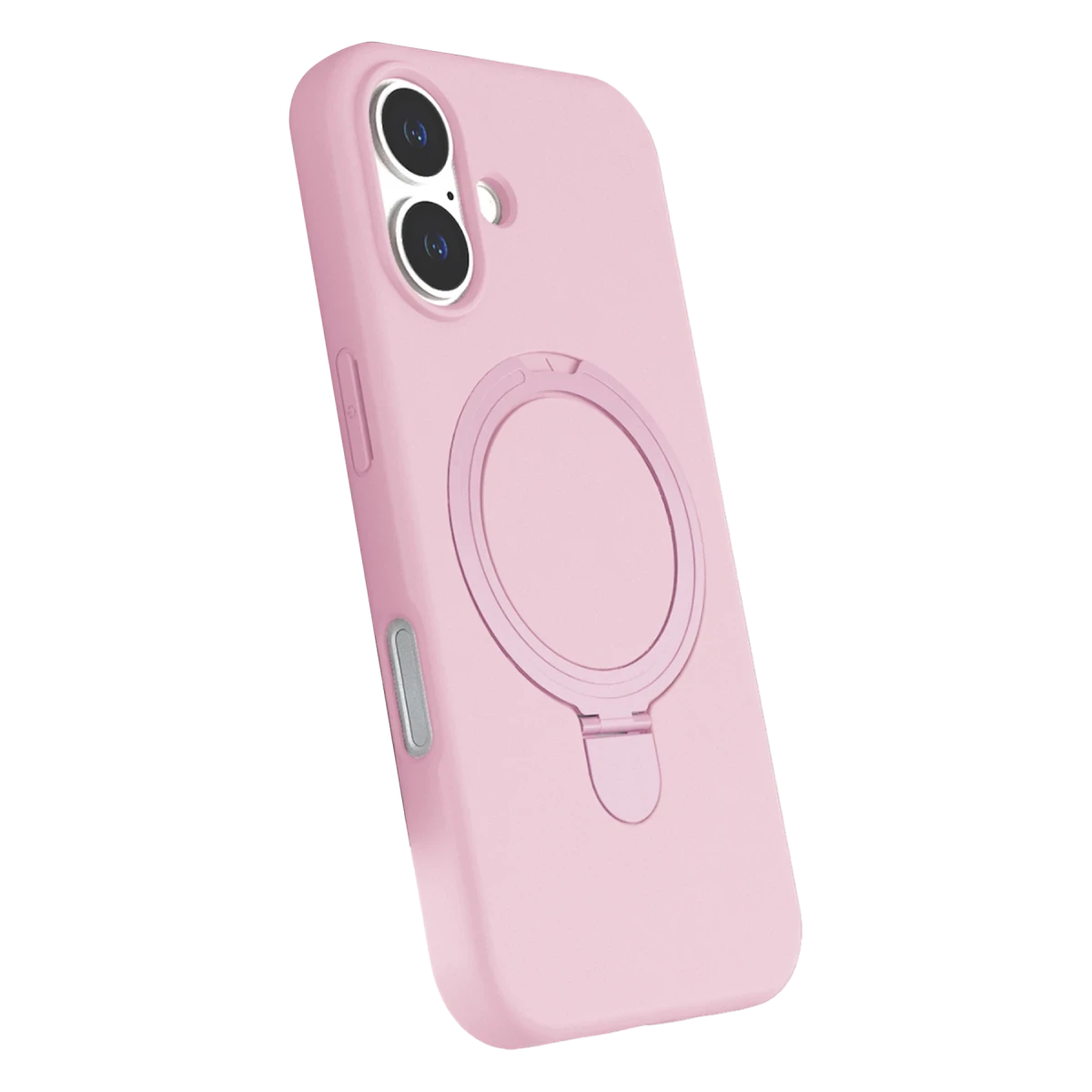 Newface Apple iPhone 16 Plus Regal Magsafe Standlı Kapak - Açık Pembe — görsel 7