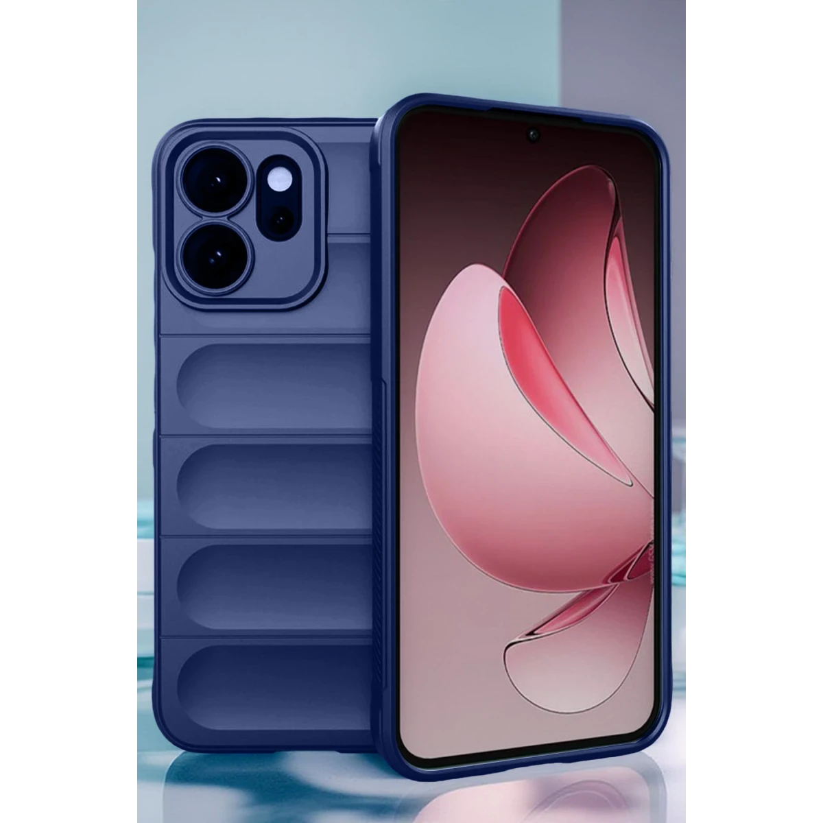 Newface Oppo Reno 14 Optimum Silikon - Lacivert — görsel 5