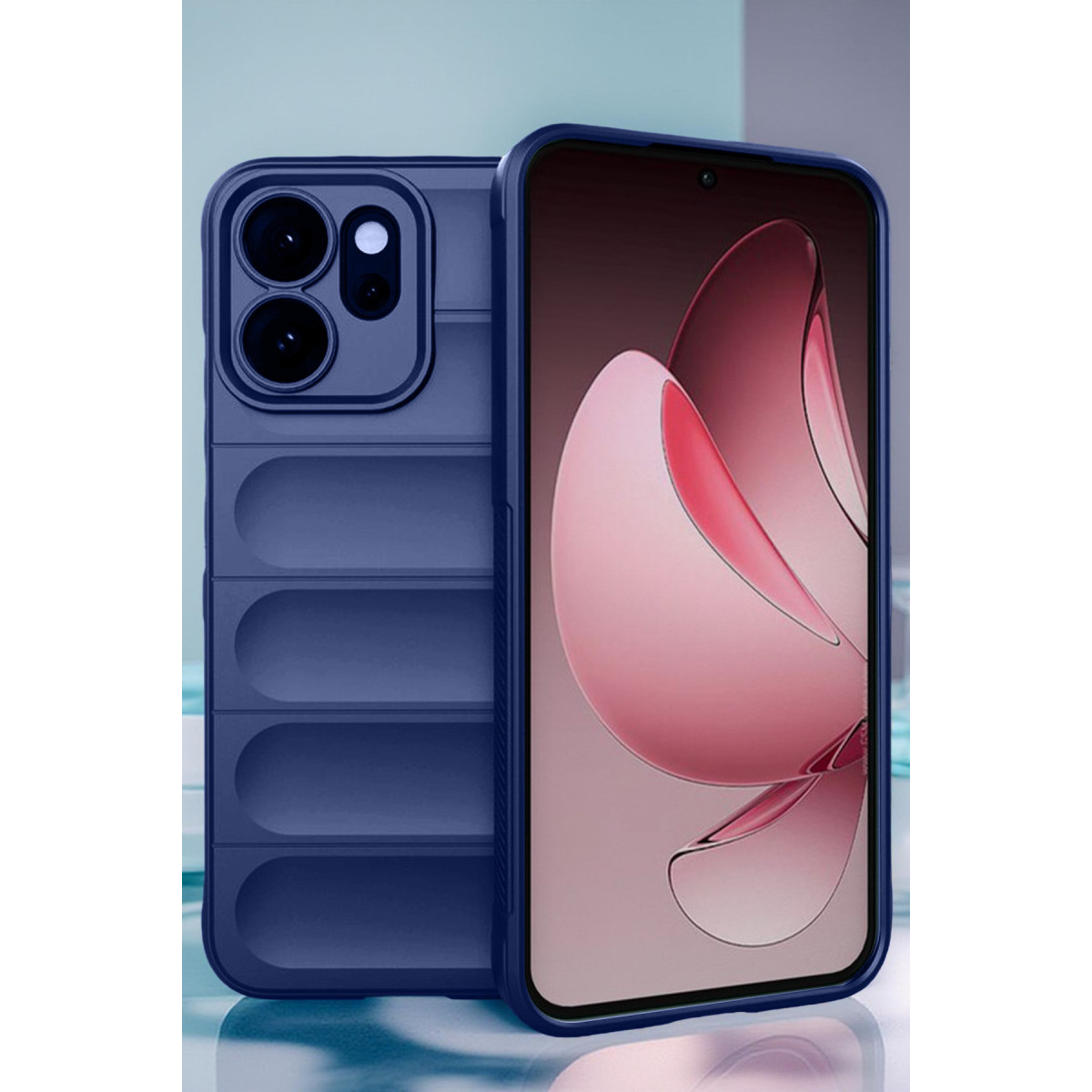 Newface Oppo Reno 14 Optimum Silikon - Lacivert — görsel 8