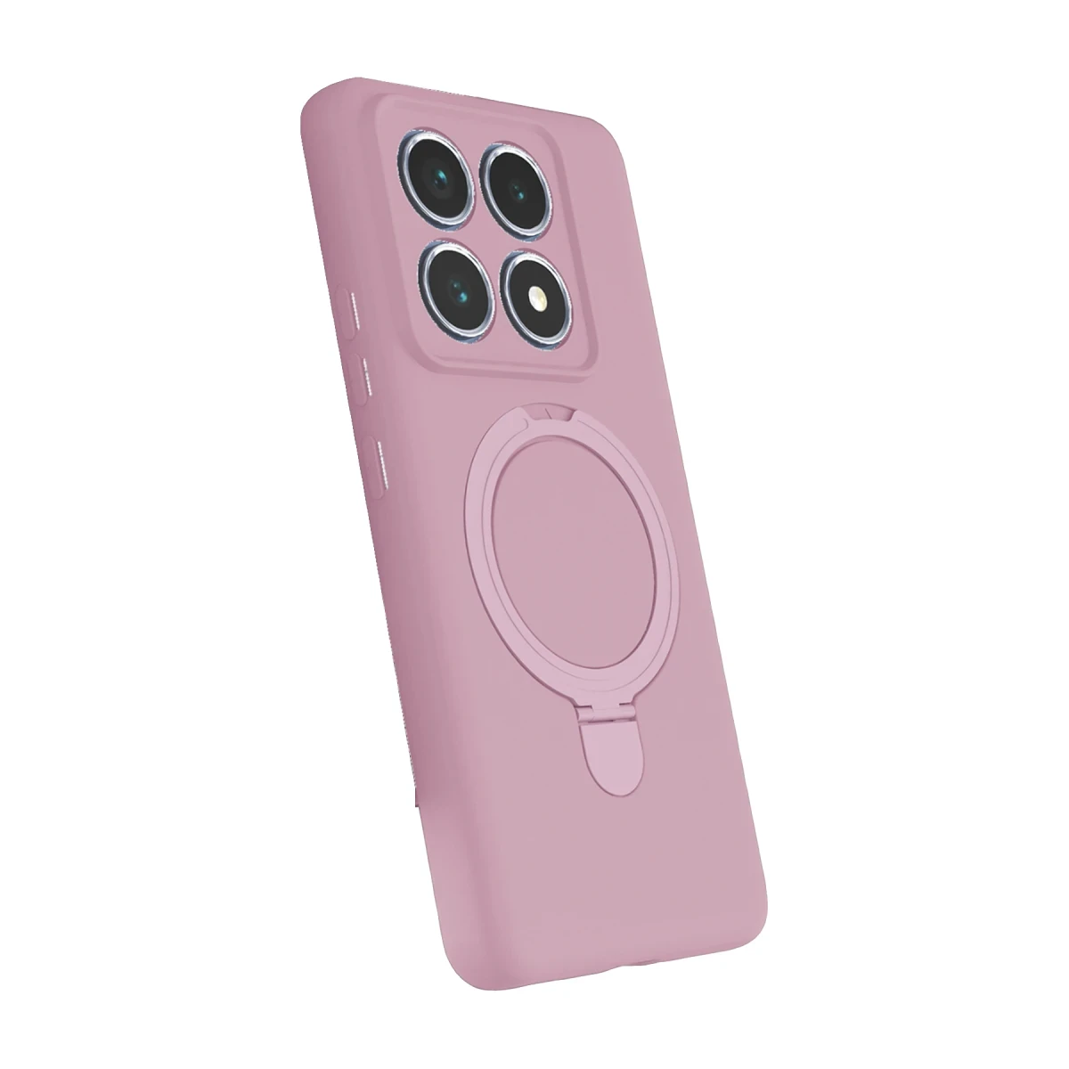 Newface Xiaomi Mi 14T Pro Regal Magsafe Standlı Kapak - Açık Pembe — görsel 6