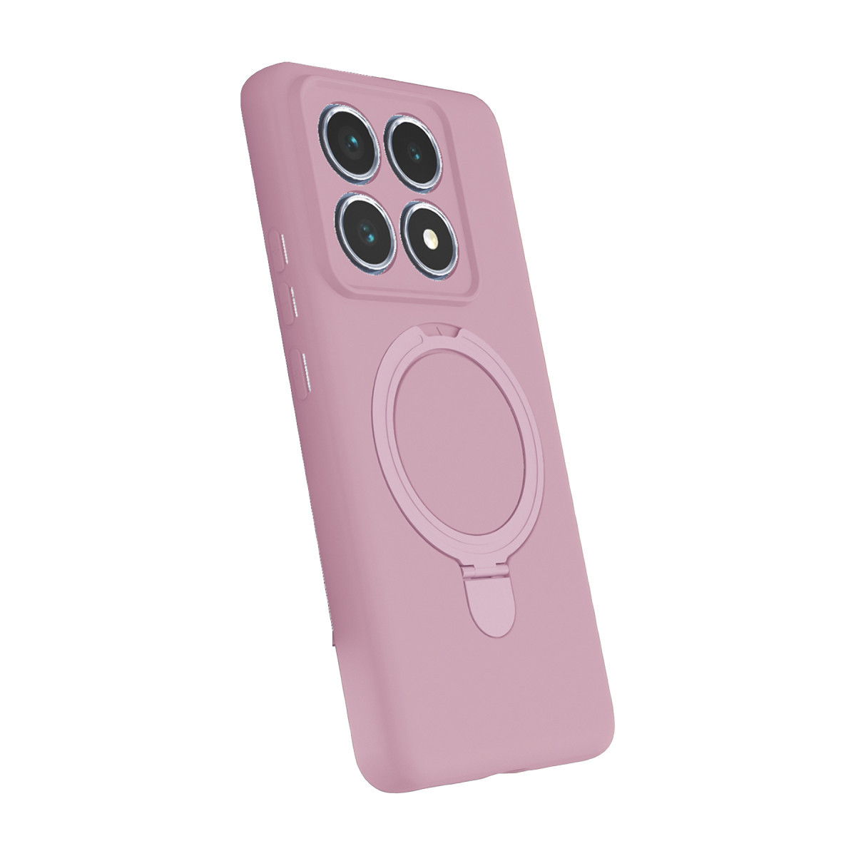 Newface Xiaomi Mi 14T Pro Regal Magsafe Standlı Kapak - Açık Pembe — görsel 10