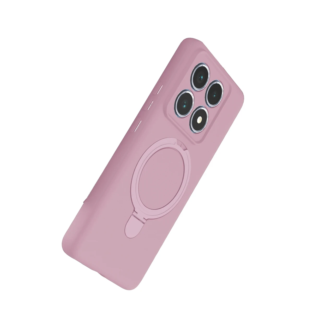 Newface Xiaomi Mi 14T Pro Regal Magsafe Standlı Kapak - Açık Pembe — görsel 7