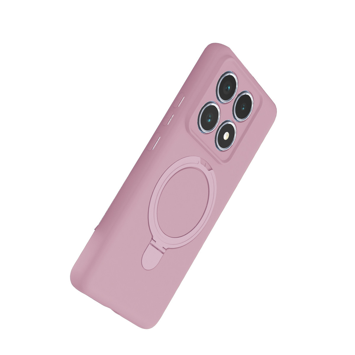 Newface Xiaomi Mi 14T Pro Regal Magsafe Standlı Kapak - Açık Pembe — görsel 11