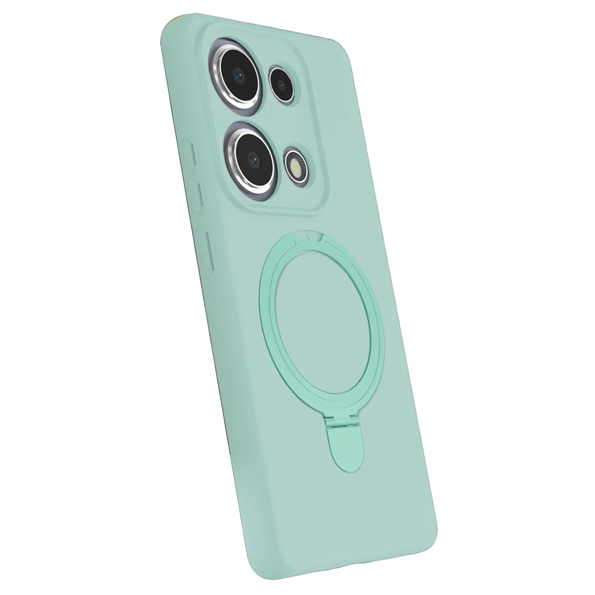 Xiaomi Redmi Note 13 Pro 4G Regal Magsafe Standlı Kapak - Su Yeşili