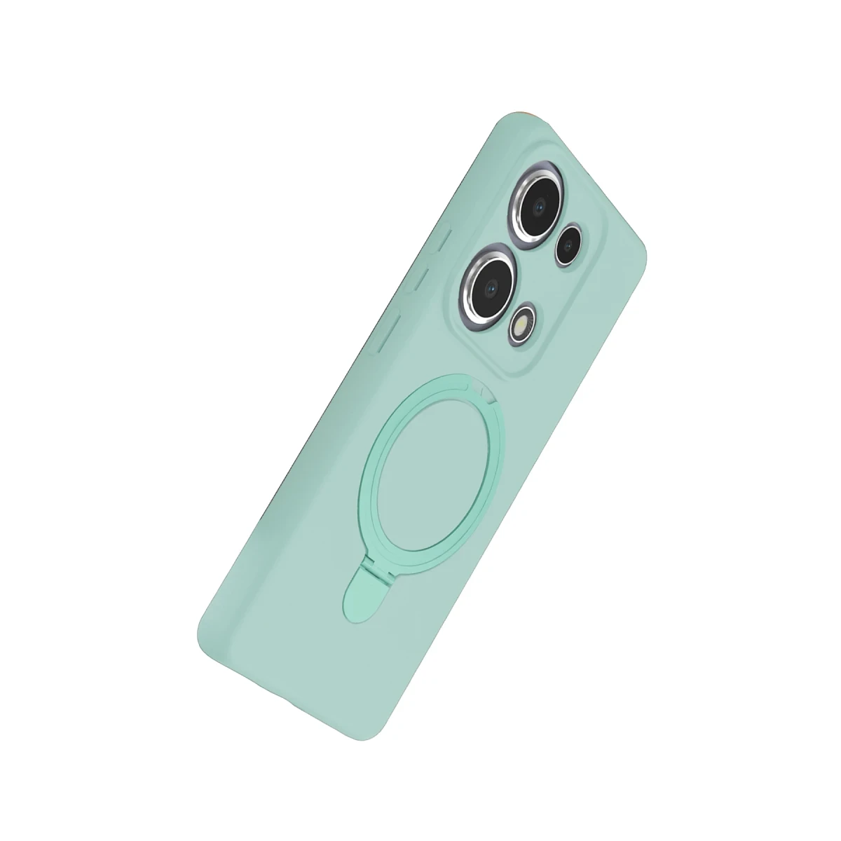 Xiaomi Redmi Note 13 Pro 4G Regal Magsafe Standlı Kapak - Su Yeşili