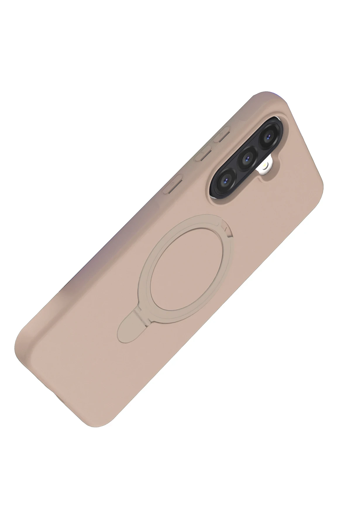 Newface Samsung Galaxy A36 Regal Magsafe Standlı Kapak - Çöl Titanyum