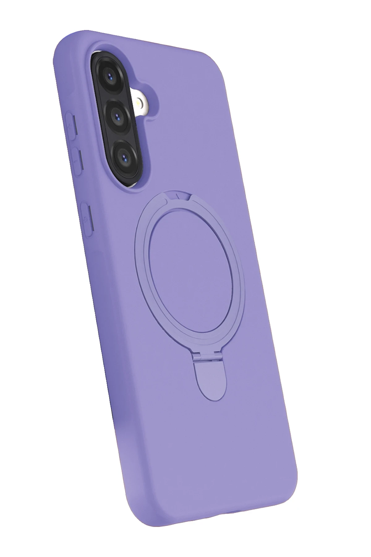 Newface Samsung Galaxy A36 Regal Magsafe Standlı Kapak - Lila