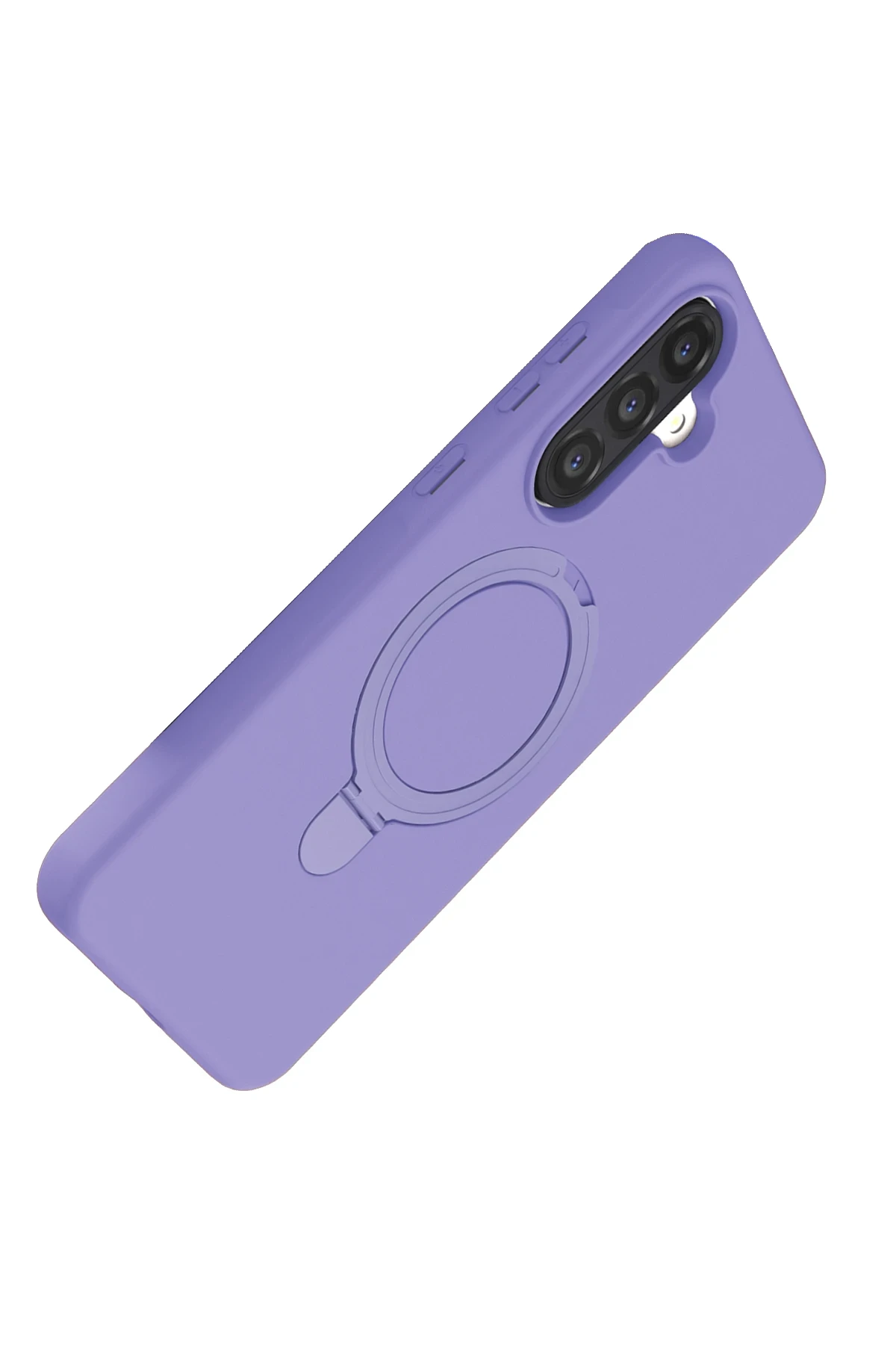 Newface Samsung Galaxy A36 Regal Magsafe Standlı Kapak - Lila
