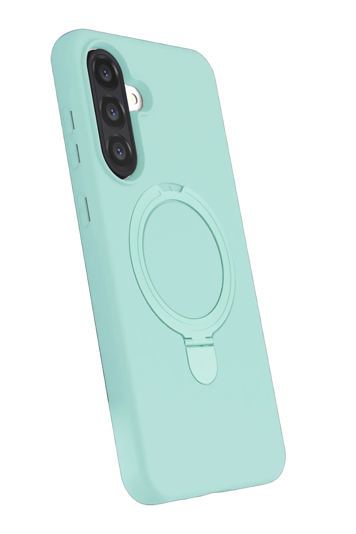 Newface Samsung Galaxy A36 Regal Magsafe Standlı Kapak - Su Yeşili