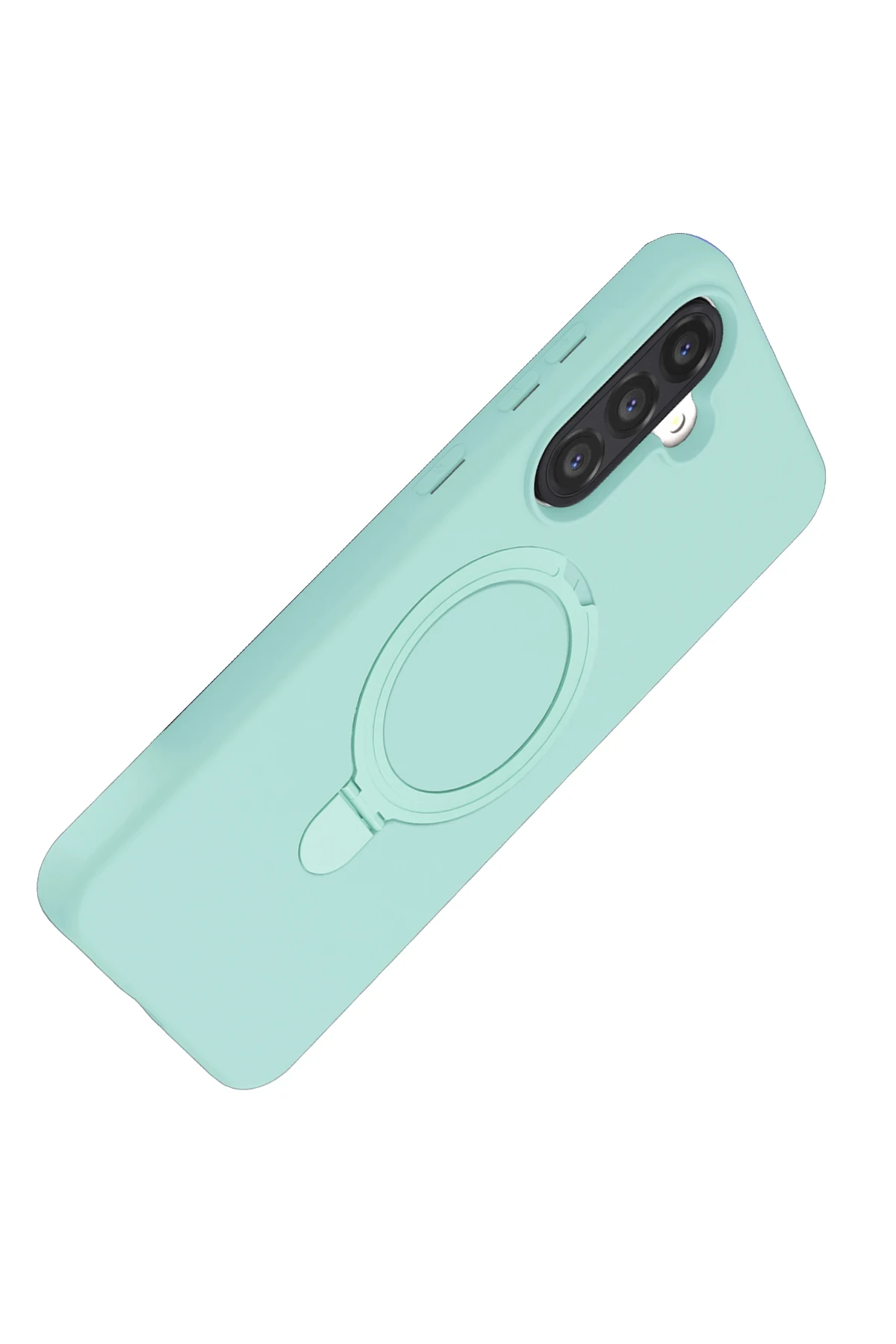 Newface Samsung Galaxy A36 Regal Magsafe Standlı Kapak - Su Yeşili