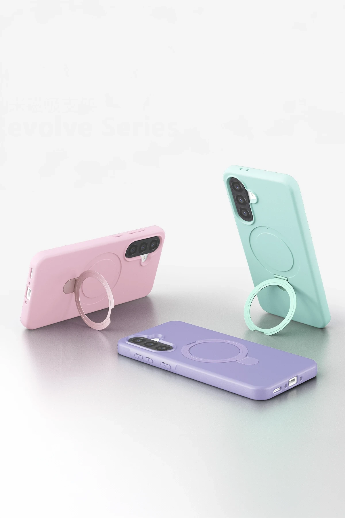 Newface Samsung Galaxy A36 Regal Magsafe Standlı Kapak - Su Yeşili