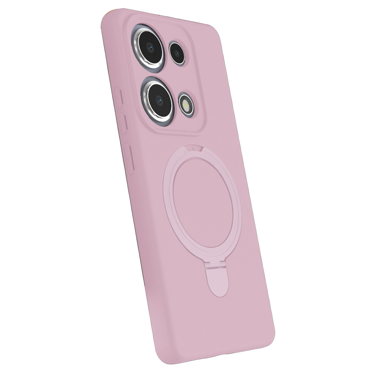 Newface Xiaomi Redmi Note 13 Pro 4G Regal Magsafe Standlı Kapak - Açık Pembe — görsel 10