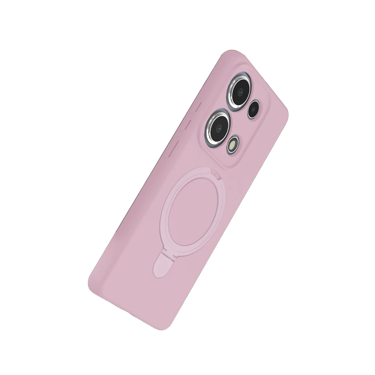 Newface Xiaomi Redmi Note 13 Pro 4G Regal Magsafe Standlı Kapak - Açık Pembe — görsel 8