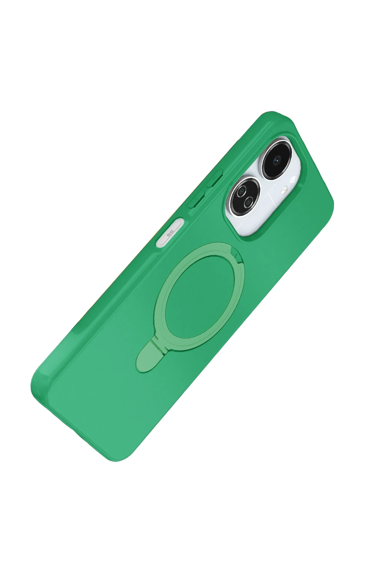 Newface Xiaomi Redmi 13C Regal Magsafe Standlı Kapak - Yeşil