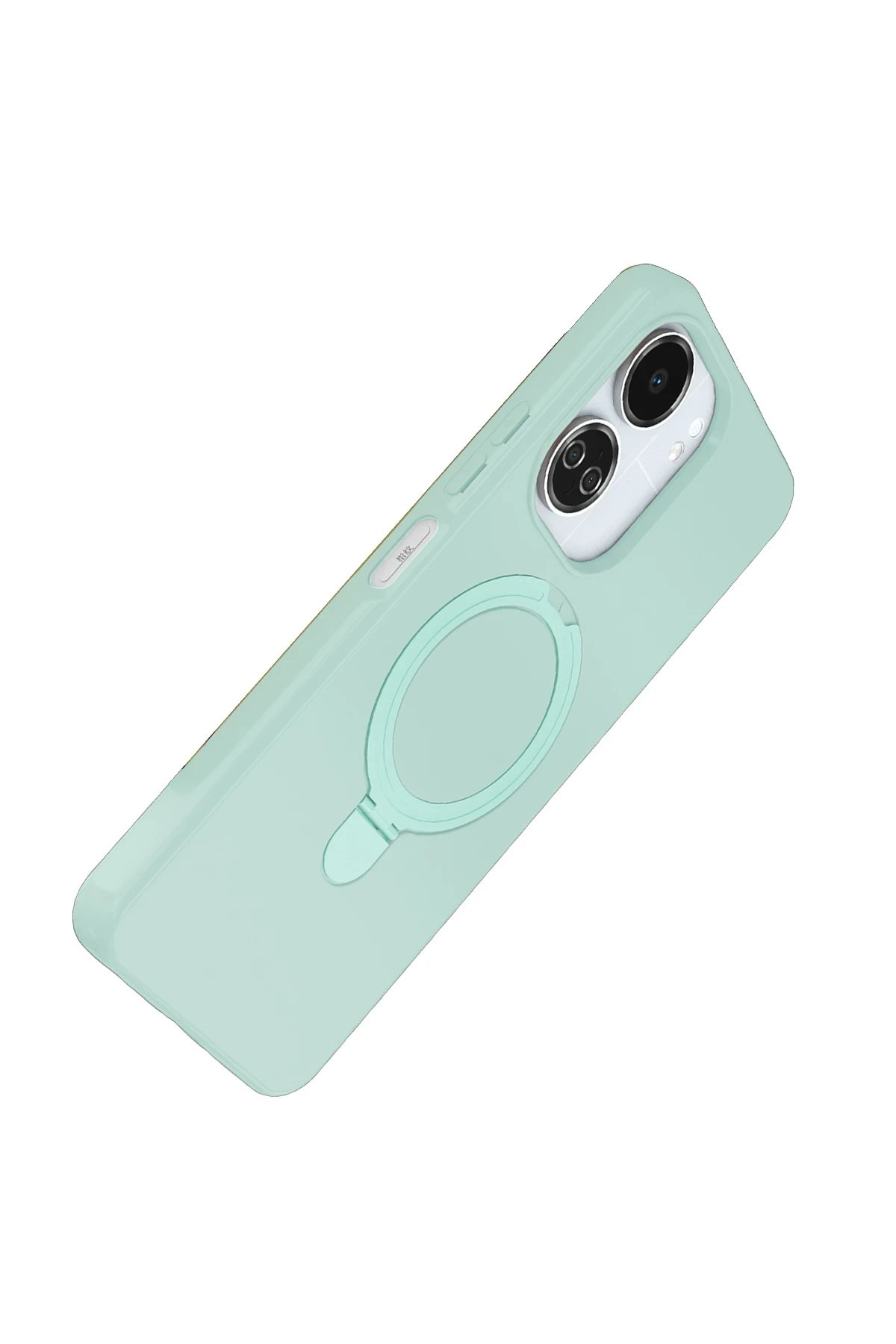 Newface Xiaomi Redmi 13C Regal Magsafe Standlı Kapak - Su Yeşili