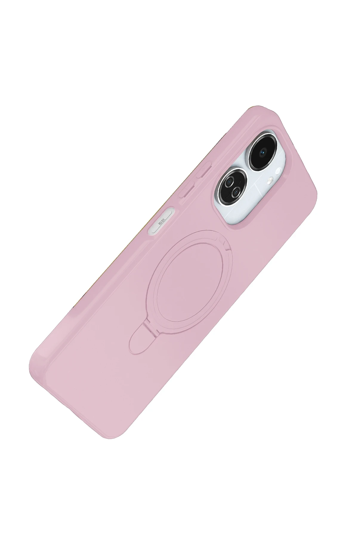 Newface Xiaomi Redmi 13C Regal Magsafe Standlı Kapak - Açık Pembe