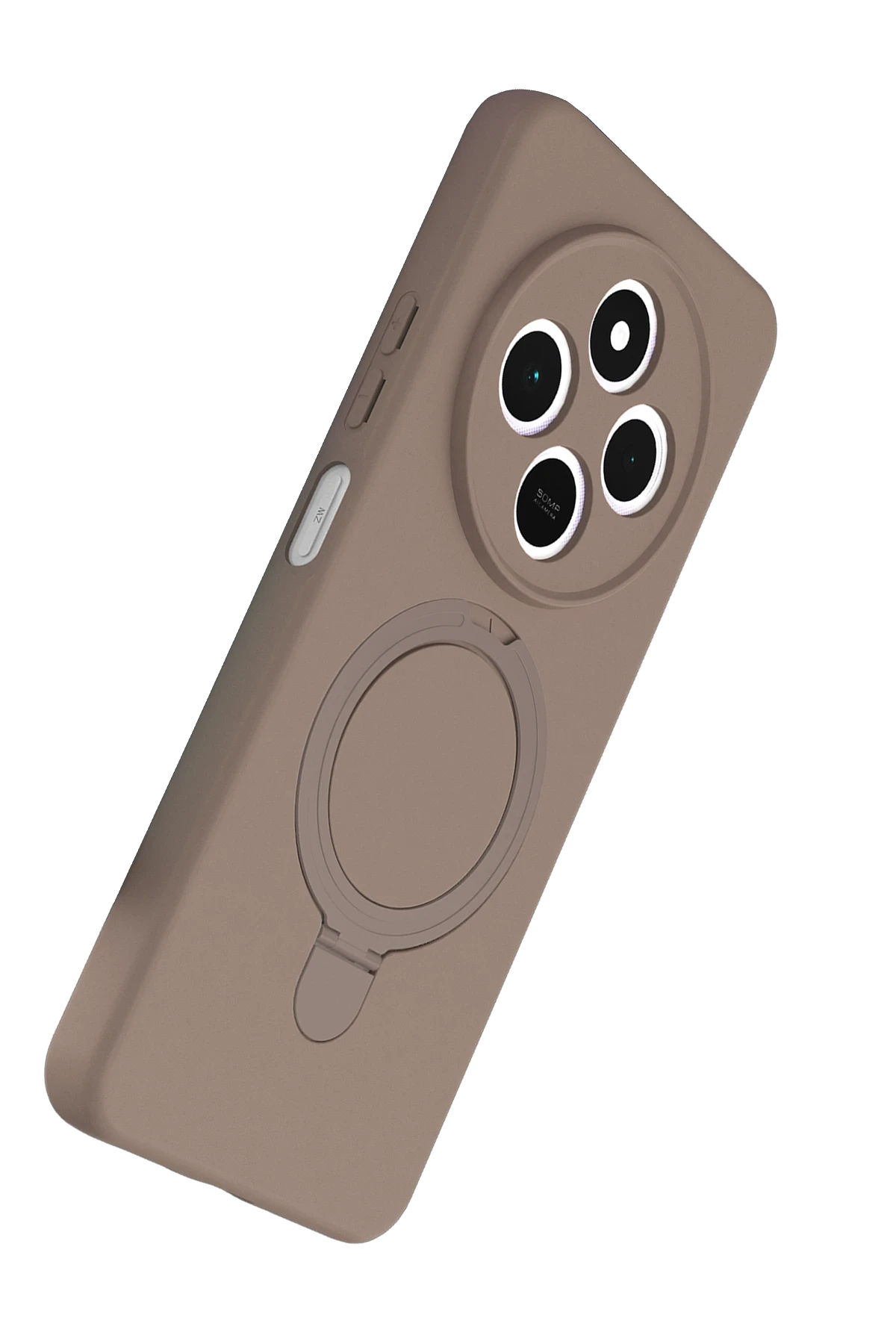 Newface Xiaomi Redmi 14C Regal Magsafe Standlı Kapak - Çöl Titanyum