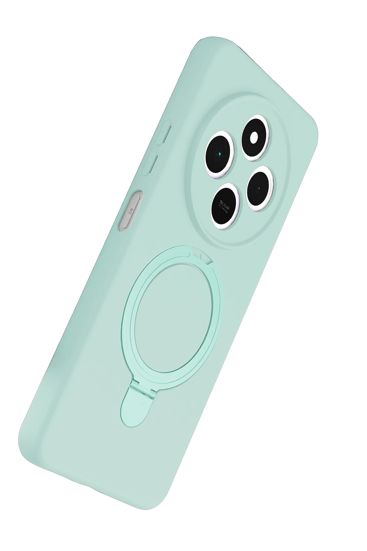 Newface Xiaomi Redmi 14C Regal Magsafe Standlı Kapak - Su Yeşili