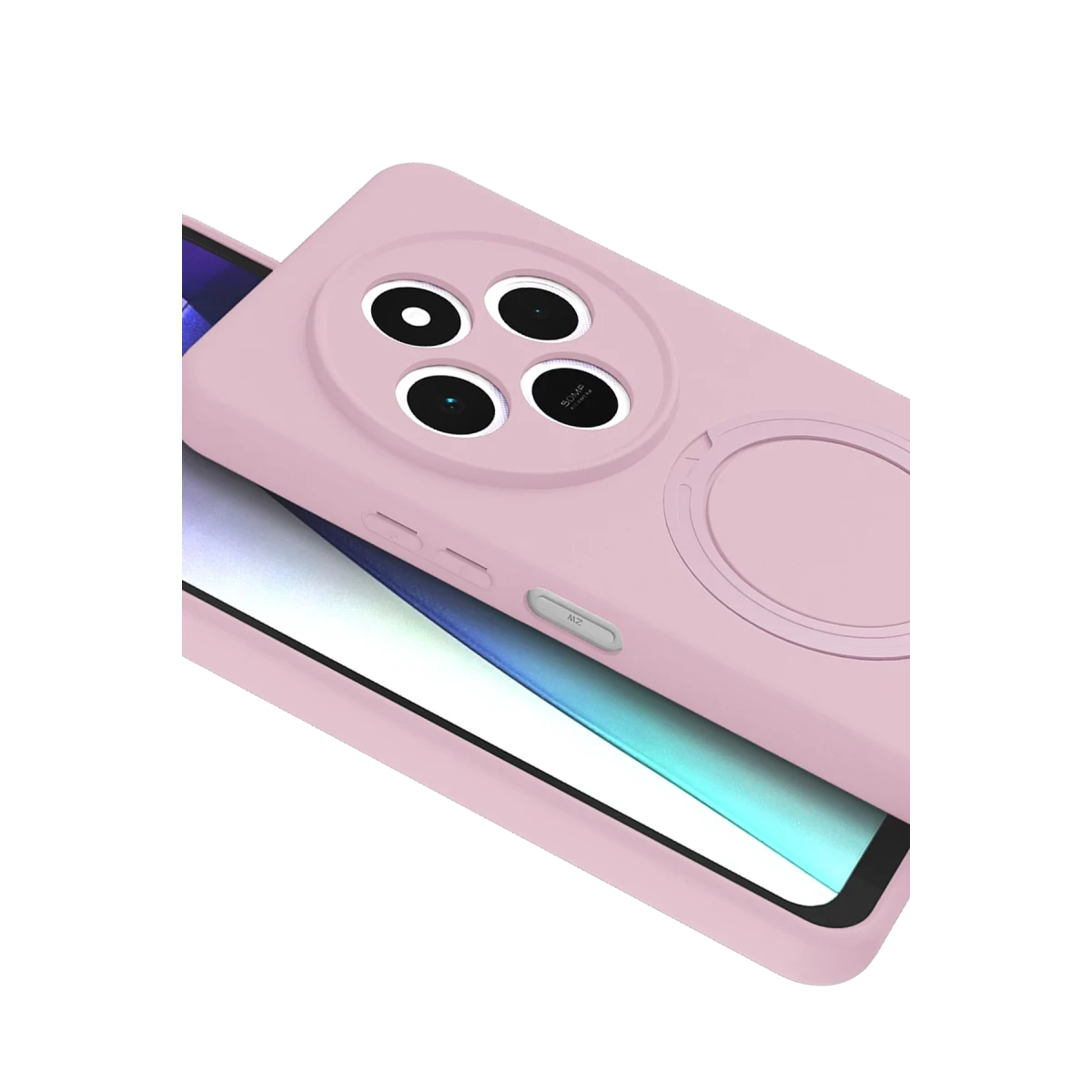 Newface Xiaomi Redmi 14C Regal Magsafe Standlı Kapak - Açık Pembe — görsel 8