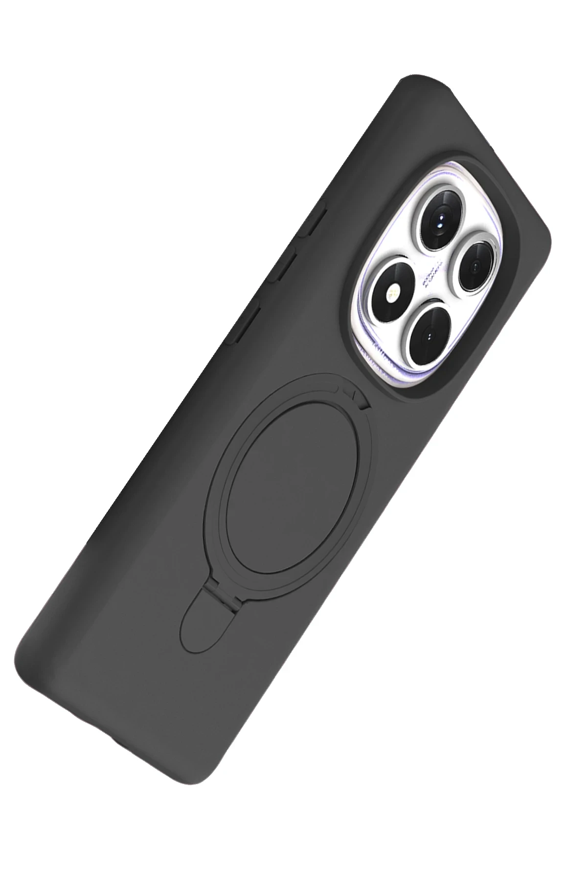 Newface Xiaomi Redmi Note 14 Pro 4G Regal Magsafe Standlı Kapak - Titan Gri