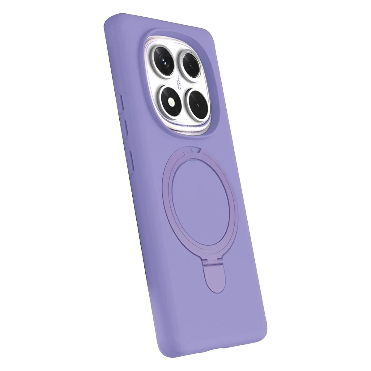 Xiaomi Redmi Note 14 Pro 4G Regal Magsafe Standlı Kapak - Lila