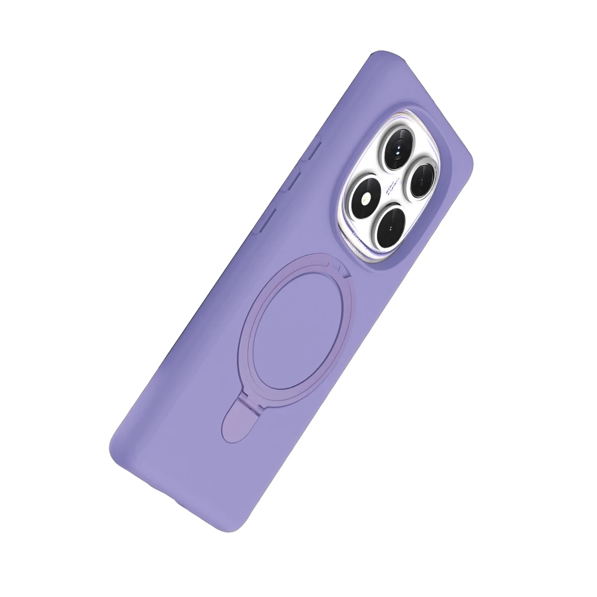 Xiaomi Redmi Note 14 Pro 4G Regal Magsafe Standlı Kapak - Lila