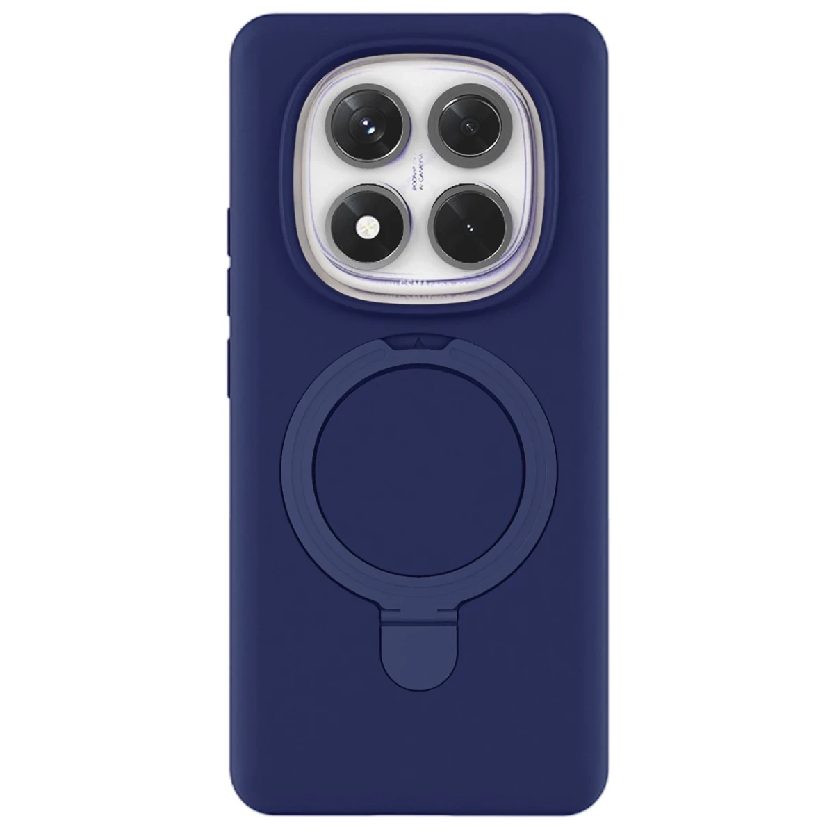 Newface Xiaomi Redmi Note 14 Pro 4G Regal Magsafe Standlı Kapak - Lacivert