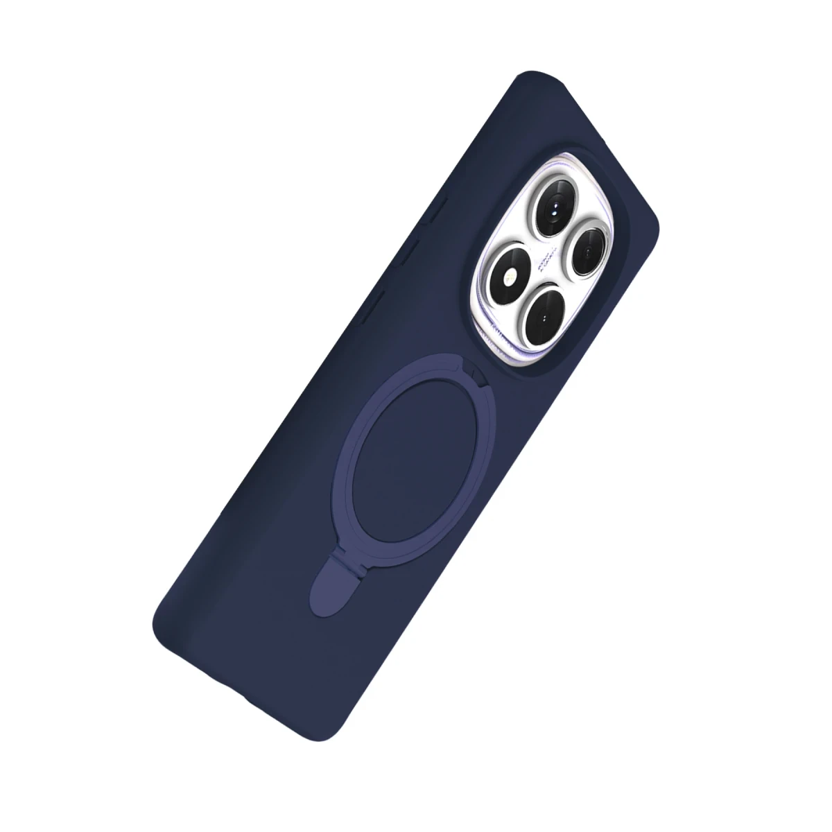Newface Xiaomi Redmi Note 14 Pro 4G Regal Magsafe Standlı Kapak - Lacivert