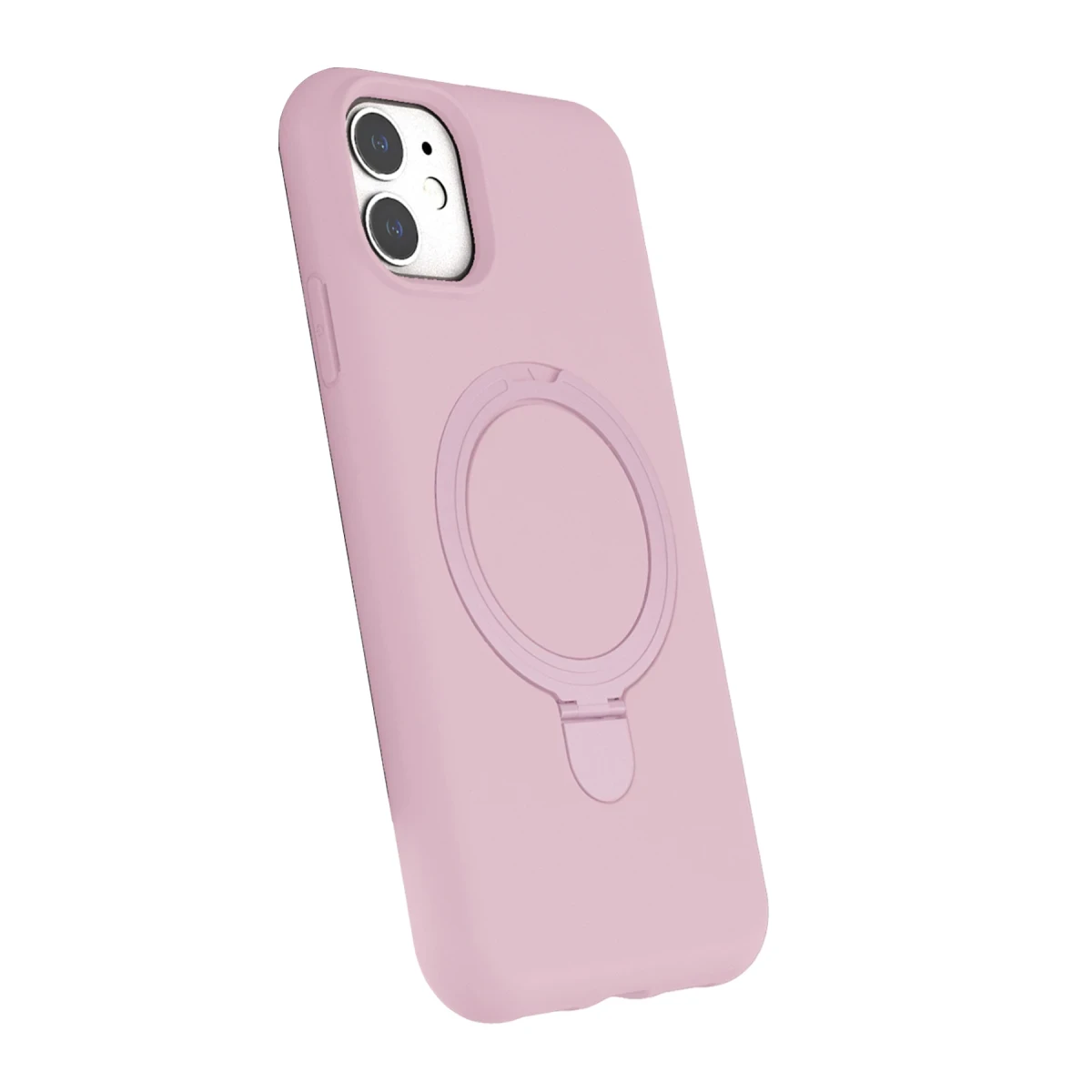 Newface Apple iPhone 11 Regal Magsafe Standlı Kapak - Açık Pembe — görsel 6