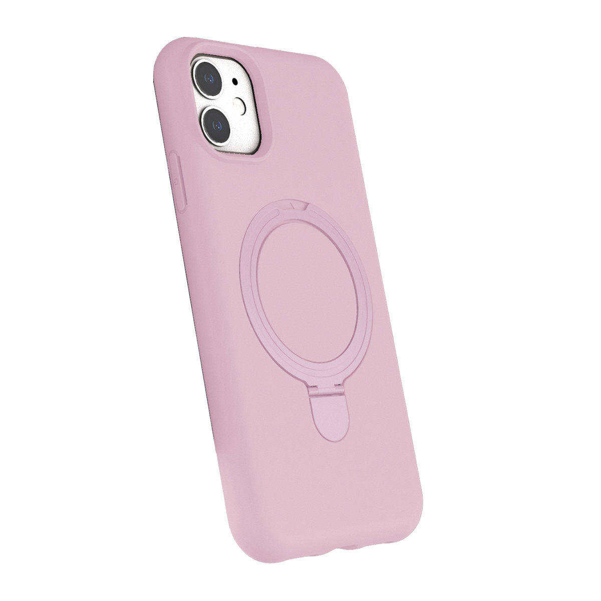 Newface Apple iPhone 11 Regal Magsafe Standlı Kapak - Açık Pembe — görsel 10