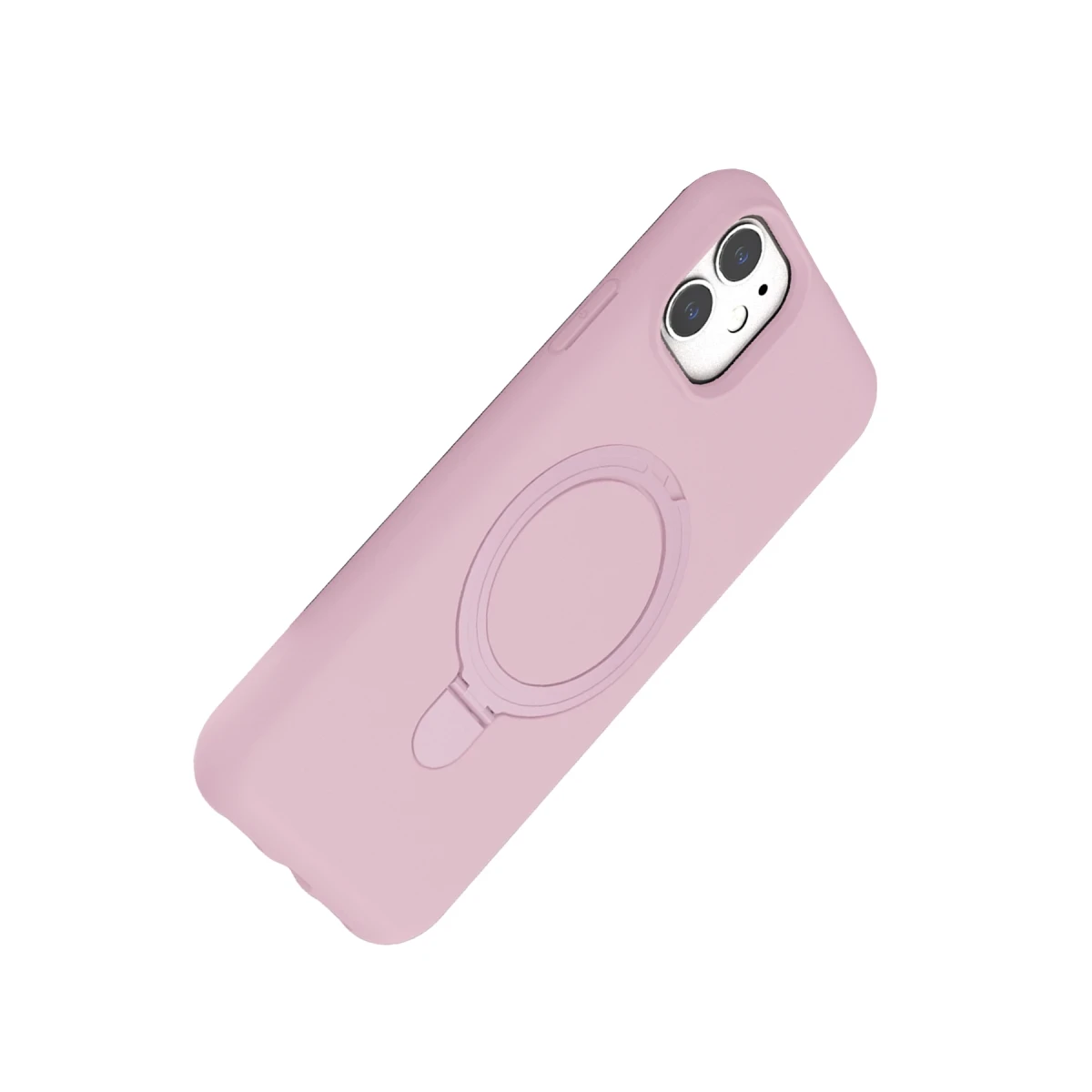 Newface Apple iPhone 11 Regal Magsafe Standlı Kapak - Açık Pembe — görsel 7