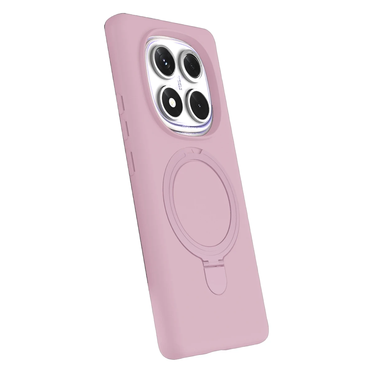 Newface Xiaomi Redmi Note 14 Pro 5G Regal Magsafe Standlı Kapak - Açık Pembe — görsel 8