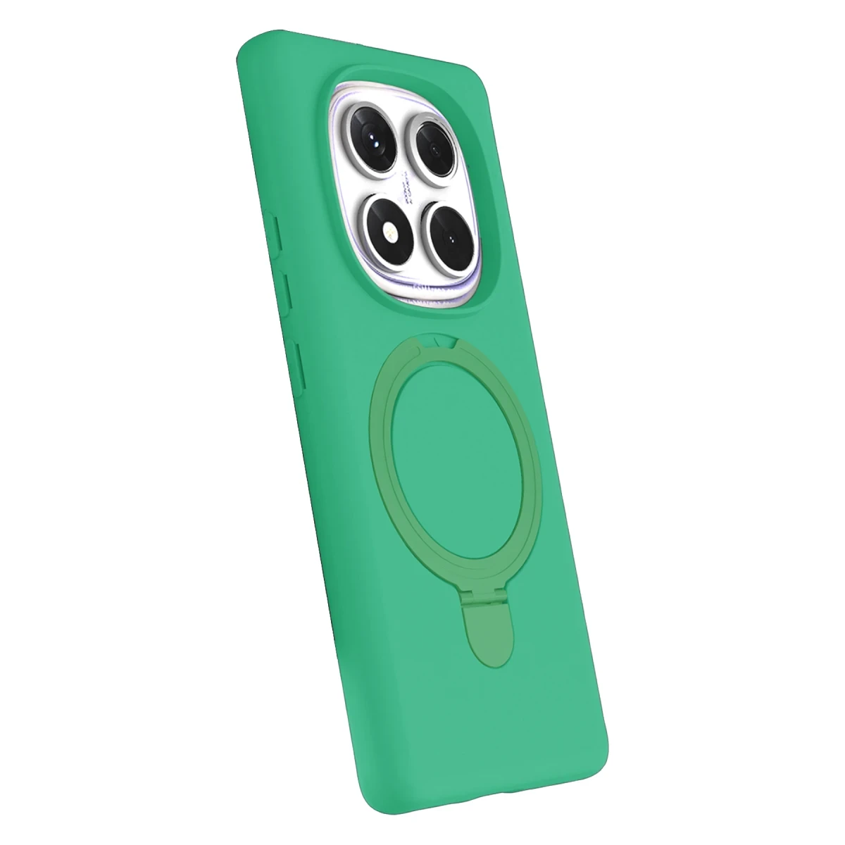 Xiaomi Redmi Note 14 Pro 5G Regal Magsafe Standlı Kapak - Yeşil