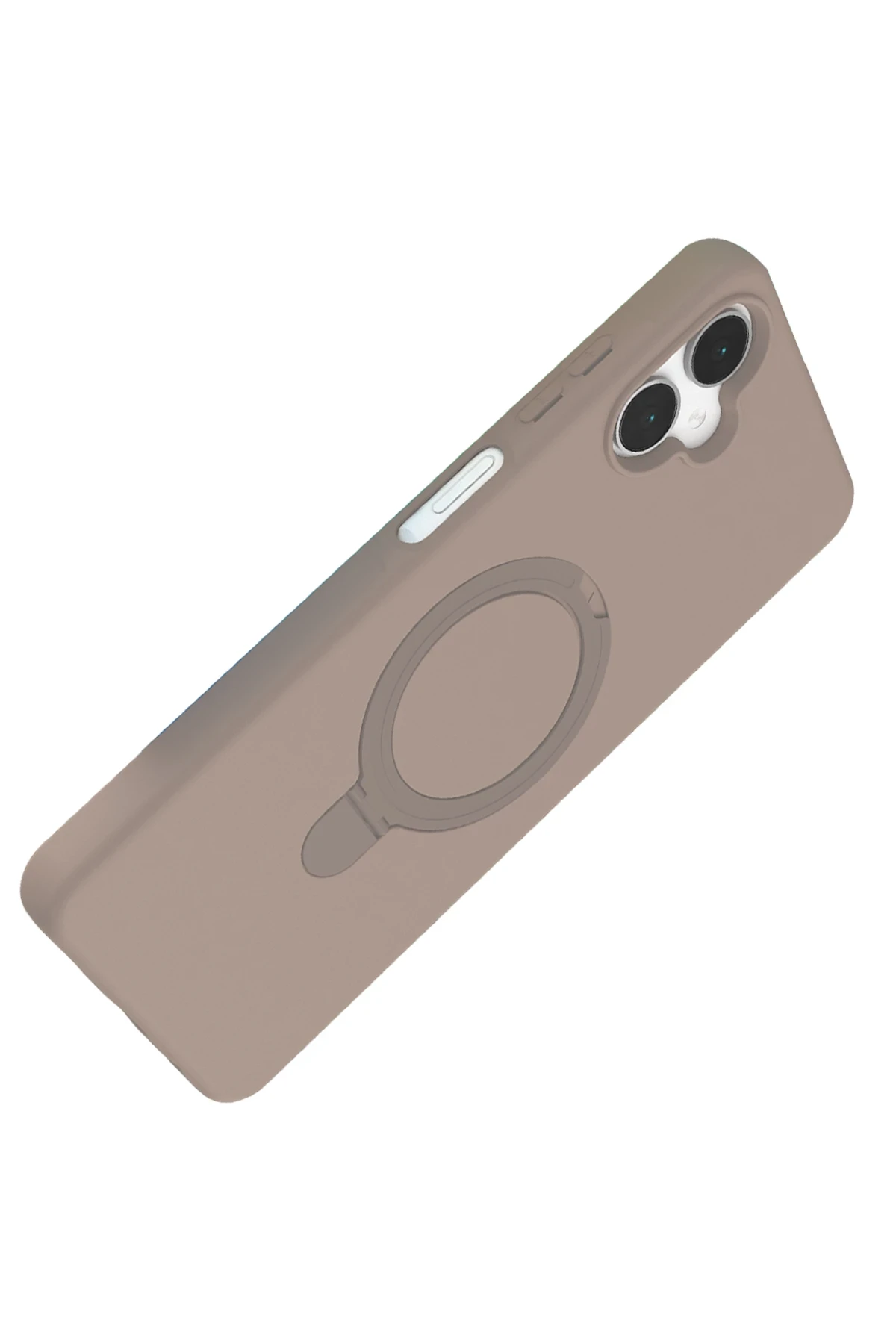 Newface Samsung Galaxy A06 Regal Magsafe Standlı Kapak - Çöl Titanyum