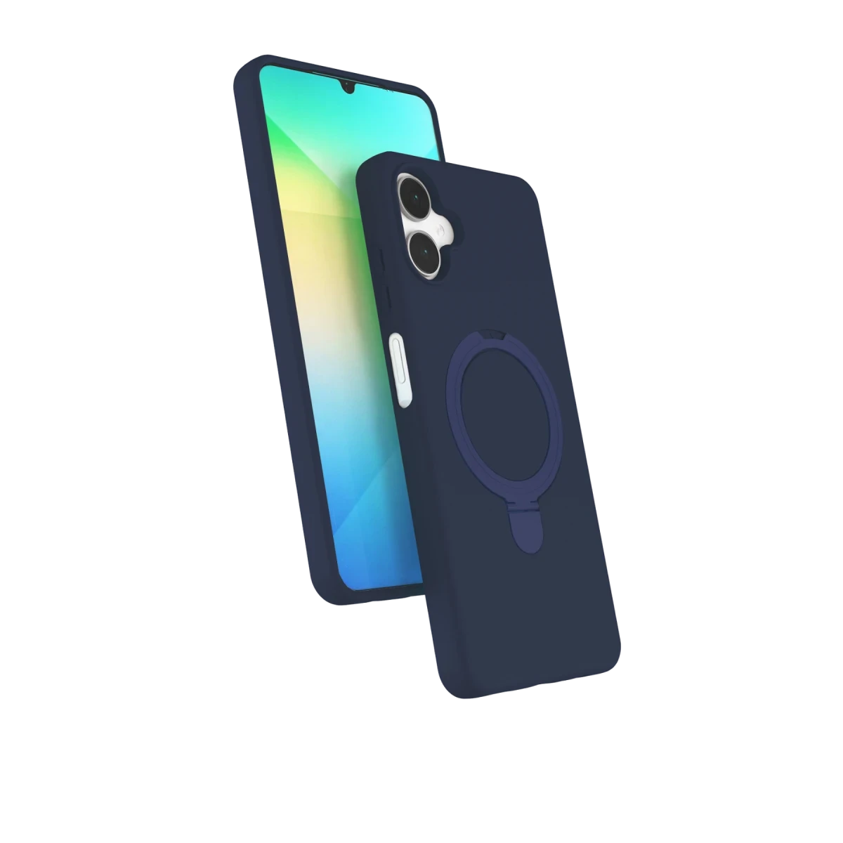 Newface Samsung Galaxy A06 Regal Magsafe Standlı Kapak - Lacivert